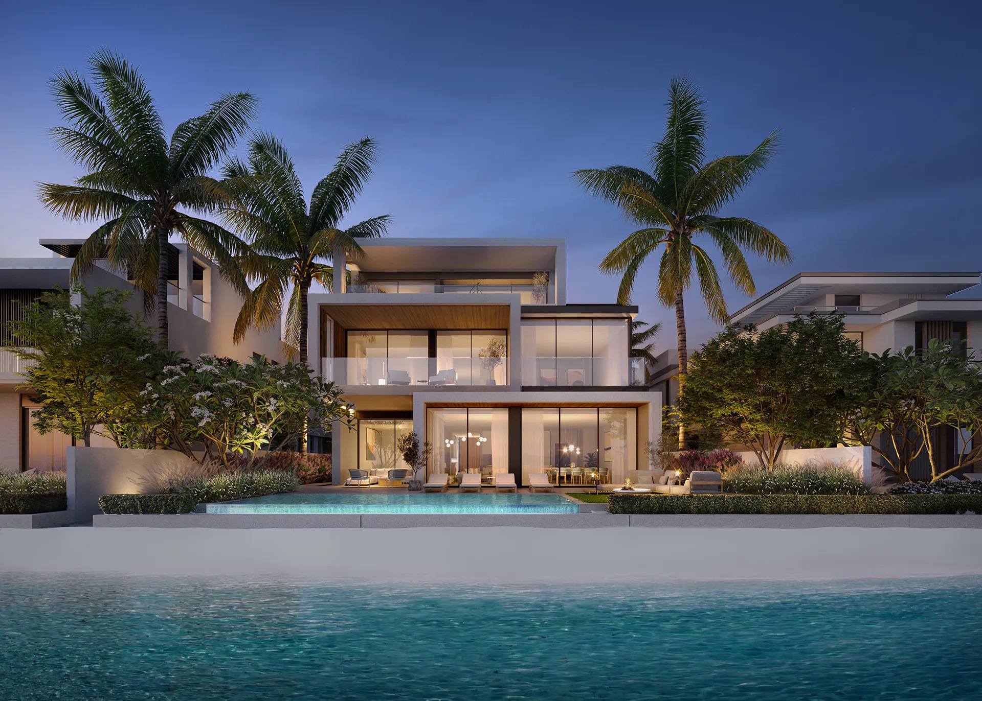 Luxury Beach Villas at Palm Jebel Ali