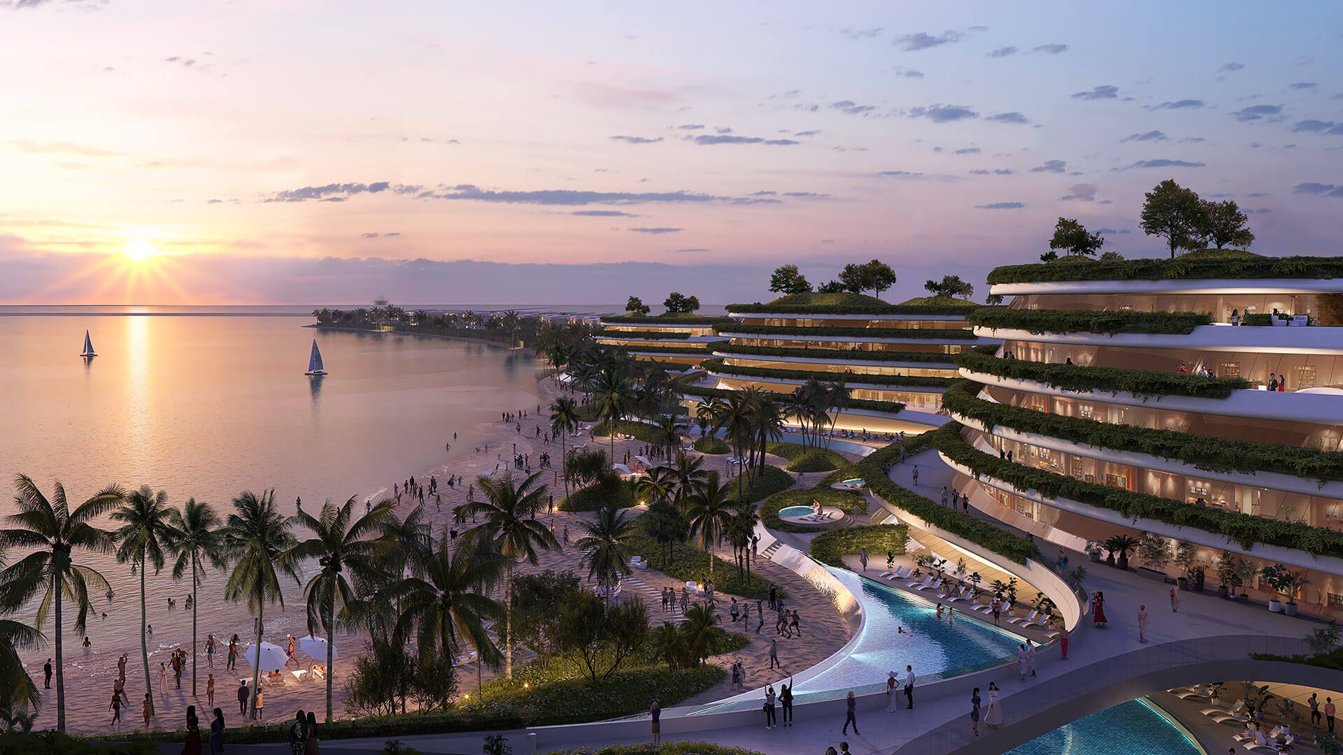No.1 Waterfront properties in Dubai